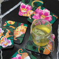 Cheetah Bloom Bloom Coasters – Set of 6