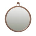 Utility Round Mirror