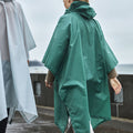 A new wet-weather friend, the Mono Rain Poncho is made in lightweight, water-resistant fabric and features a drawstring tie and peaked hood for superior protection. It packs easily into the front pouch and is available in different colours.