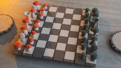 MUSHROOM CHESS SET