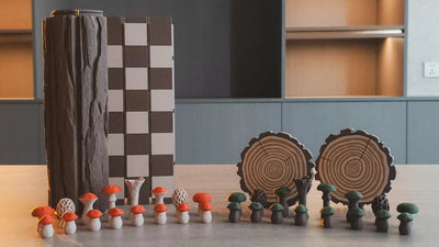 MUSHROOM CHESS SET