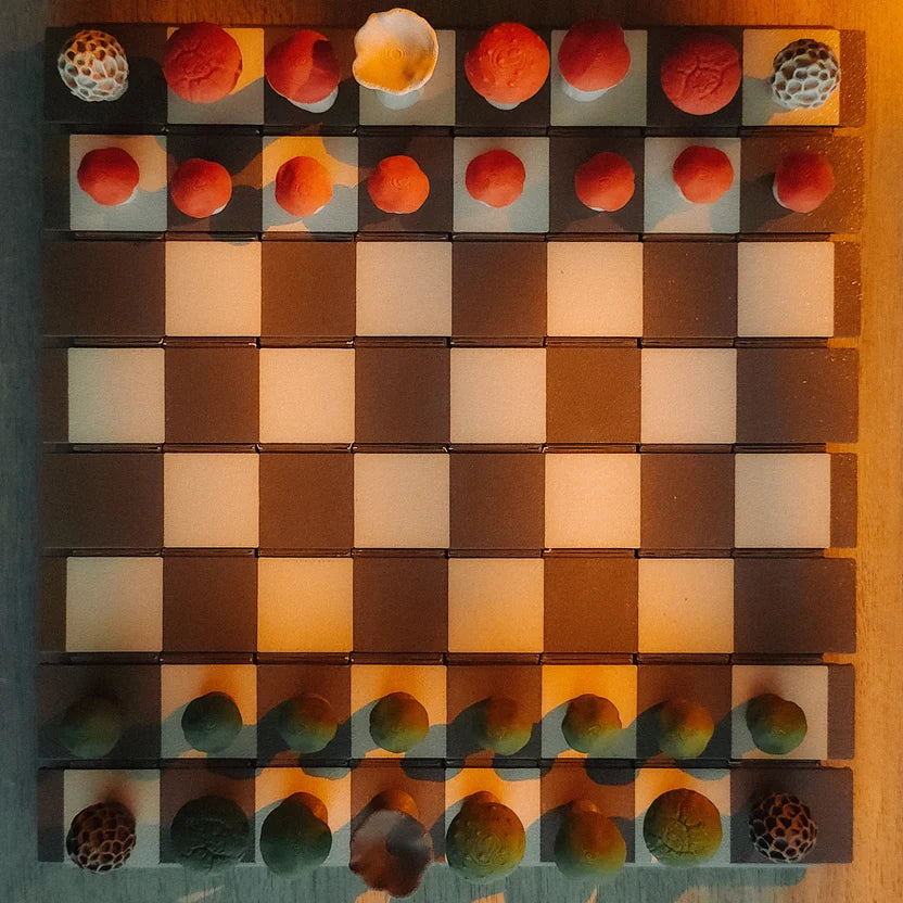 MUSHROOM CHESS SET