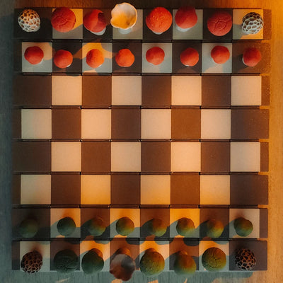 MUSHROOM CHESS SET