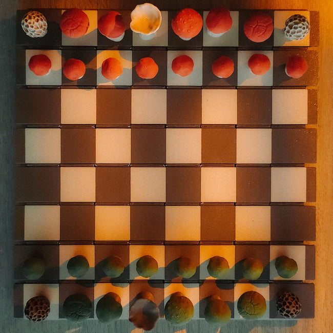 MUSHROOM CHESS SET
