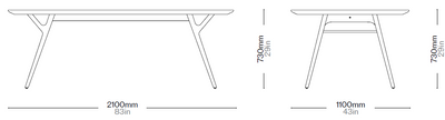 RÉN DINING TABLE W2100