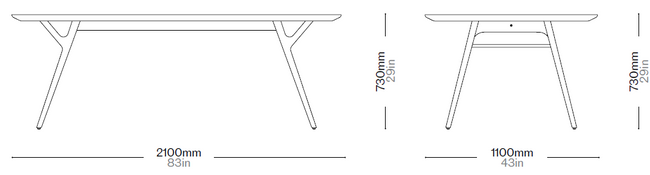 RÉN DINING TABLE W2100