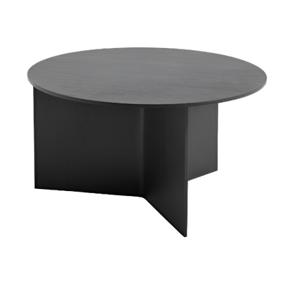 Slit Table Wood Round XL
