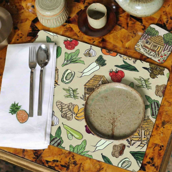 Bahay Kubo Placemats – Set of 4
