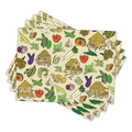 Bahay Kubo Placemats – Set of 4