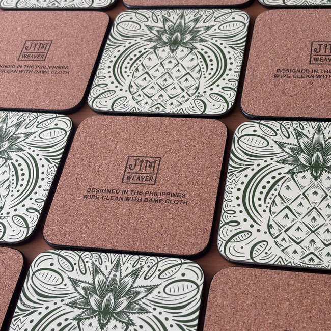 Boodle Fight Coasters- Set of 6