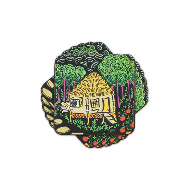 Bahay Kubo Coasters – Set of 6