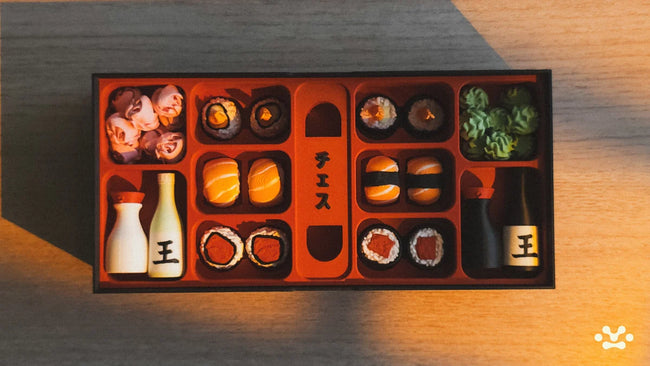 SUSHI BENTO CHESS SET