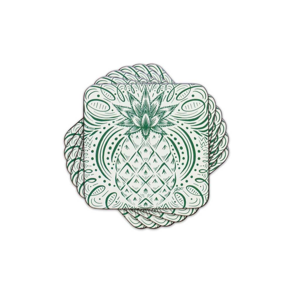 Boodle Fight Coasters- Set of 6