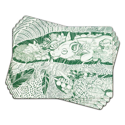 Boodle Fight Placemats – Set of 4