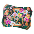 Cheetah Bloom Bloom Placemats – Set of 4