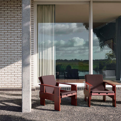 상자 라운지 의자 쿠션