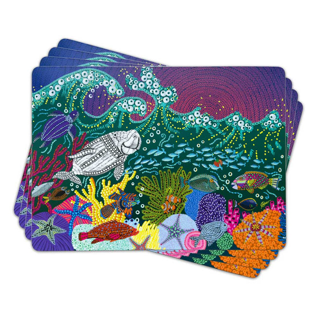 Dagat Placemats – Set of 4