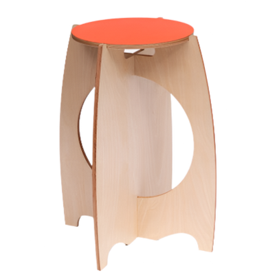 Welcome Stool Elevated