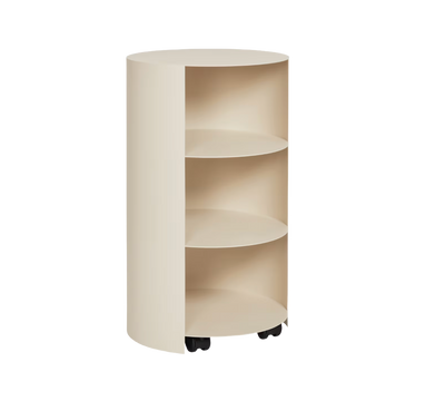 Hide Pedestal and Side Table