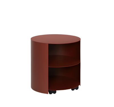 Hide Pedestal and Side Table