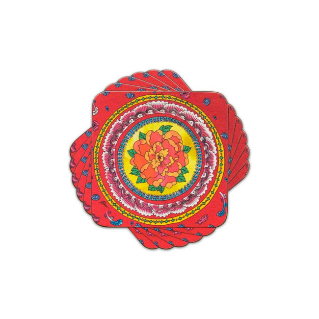 Longevitea Coasters – Set of 6