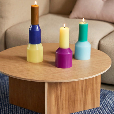 Slit Table Wood Round XL