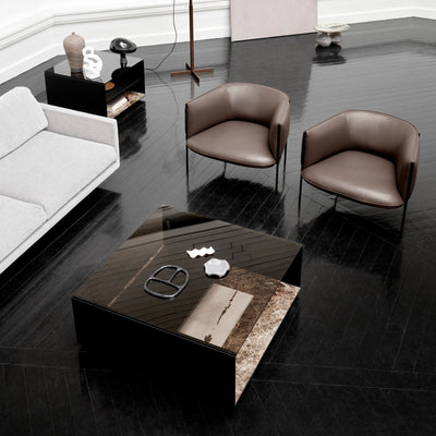 Expose Coffee Table and Side Table