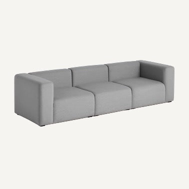 Designed with maximum comfort and minimum details, Mags Sofa combines a tight expression with deep seats to create an elegant lounge sofa that has become a HAY classic. With a wide assortment of modular units and variety of upholstery options, Mags offers numerous customisation possibilities, making it a versatile choice for diverse domestic and corporate contexts.