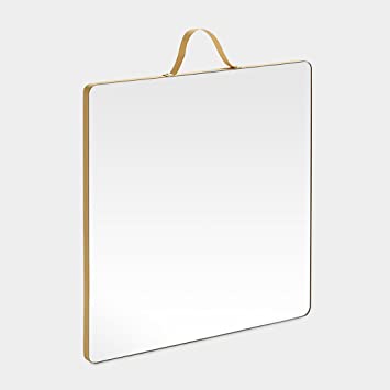 HAY and Inga Sempé’s Ruban Mirrors are a range of ribbon-edged mirrors. The oak frame is wrapped with colourful ribbon that softens the edges and also functions as a loop for hanging. Available in a number of different sizes and colours that can be hung individually or arranged in a cluster. 