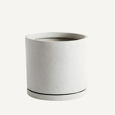 受け皿付き植木鉢