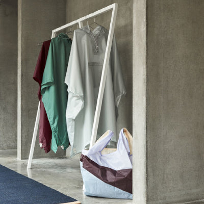 A new wet-weather friend, the Mono Rain Poncho is made in lightweight, water-resistant fabric and features a drawstring tie and peaked hood for superior protection. It packs easily into the front pouch and is available in different colours.