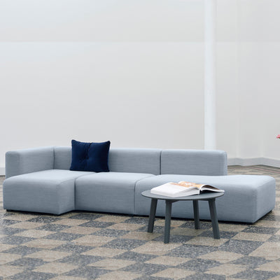Designed with maximum comfort and minimum details, Mags Sofa combines a tight expression with deep seats to create an elegant lounge sofa that has become a HAY classic. With a wide assortment of modular units and variety of upholstery options, Mags offers numerous customisation possibilities, making it a versatile choice for diverse domestic and corporate contexts.