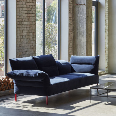 パンダリン 3人掛け リクライニングアームレスト付き