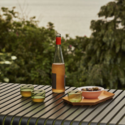 Tint is a collection of glasses made in softly tinted borosilicate glass. The glasses come in sets of two, available in different sizes and a choice of colours.