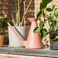 With a clean, handle-free design and elongated spout for easy watering, Shane Schneck’s Watering Can is a durable and timeless object with interesting design proportions. Made in weatherproof plastic in different colour options.