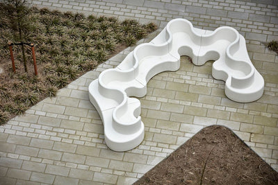 클로버잎 소파 실내 및 실외