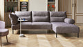 Pandarine 3 Seater Chaise Lounge with Mixed Armrests (PRE-ORDER)