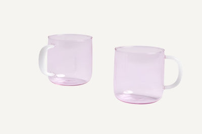 붕규산 머그 2개 세트