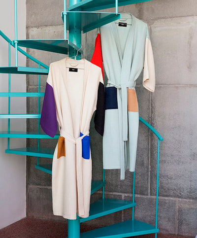 ワッフルバスローブ